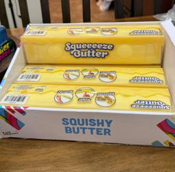 🧈 Toymendous Squeeze Butter Jumbo Squishy 💛 PER ITEM