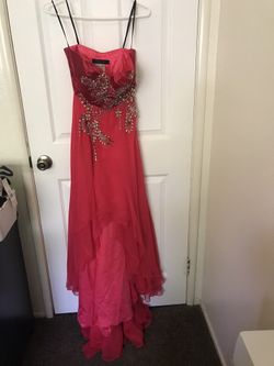 Red Prom Dress Size 4