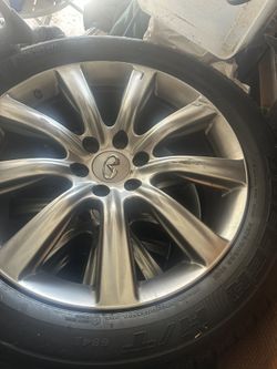 Qx56 2012 Set Rims Tires