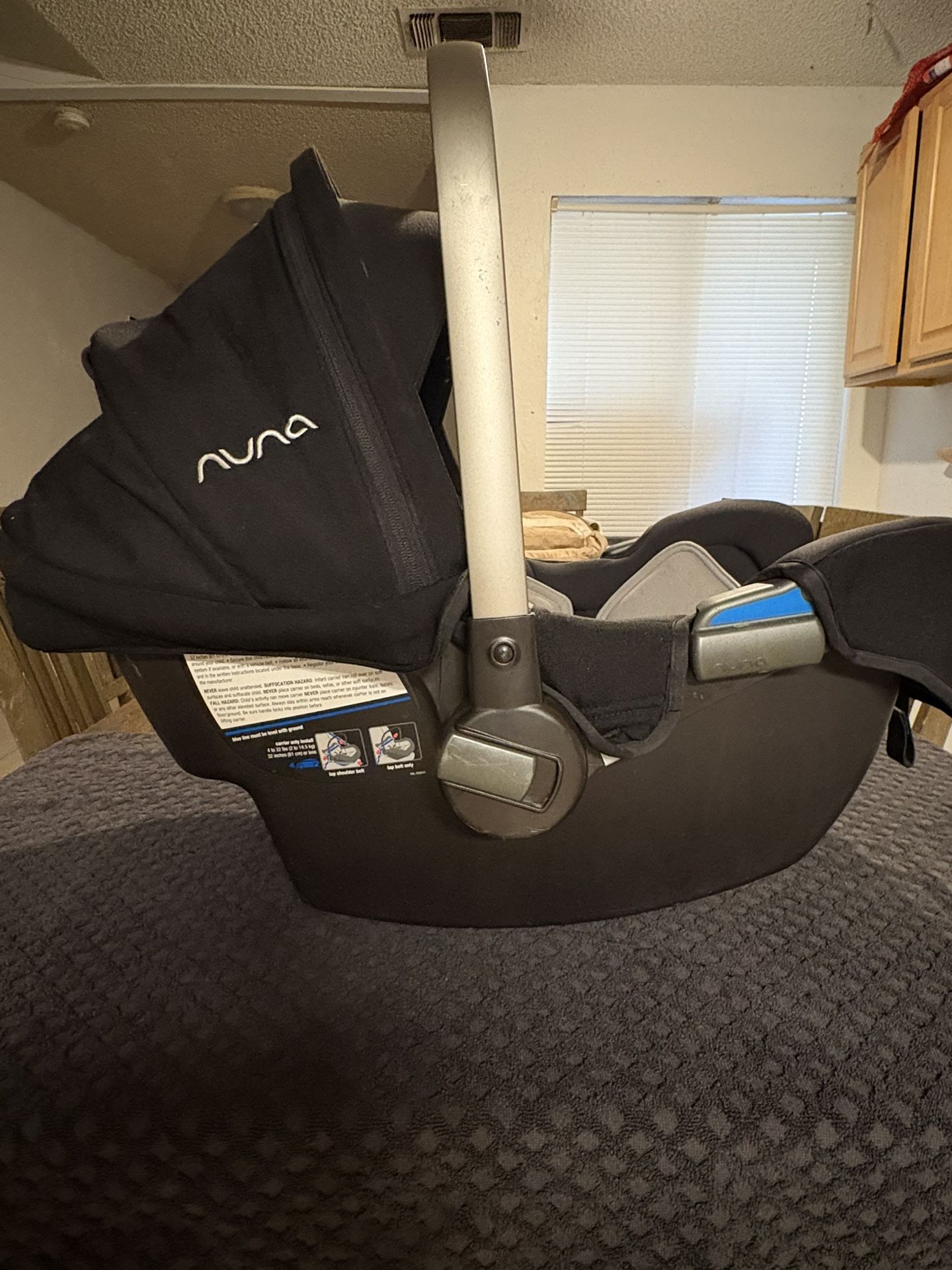 NUNA STOKKE PIPA CAR SEAT AND BASE Comes With Baby Jogger Stroller