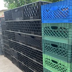 So many different prices and milk crates