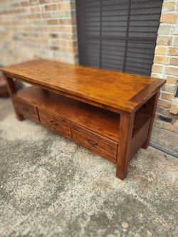 Beautiful Solid Wood  Entrance table with Drawers