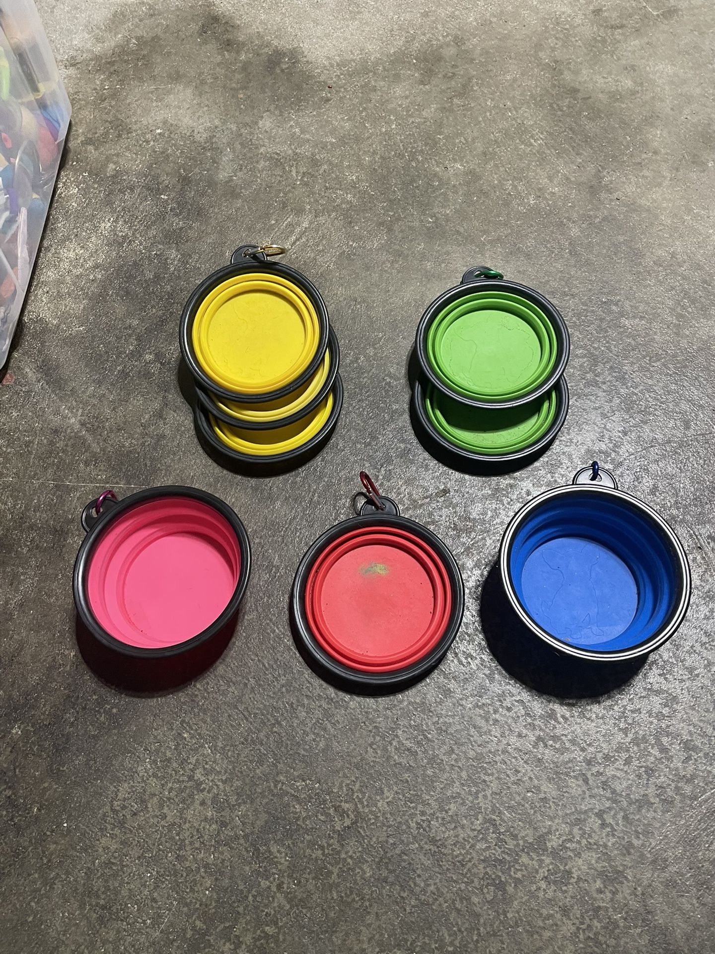Foldable Dog Bowls - Small