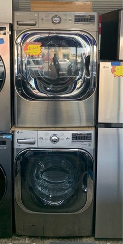 29” Washer & Dryer Stackable, Take it for Zero Down Ask for Details!