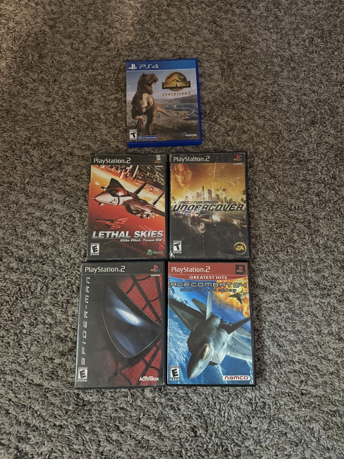 PlayStation 4 And PlayStation 2 Games Lot