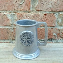 Vintage Wilton Armetale Pewter Plymouth Colony Seal Tankard 