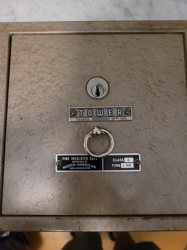 Vintage Sears And Roebuck safe