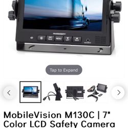 7 “ Mobile vision  Monitor / Cámara Rear View Retails For $ 250