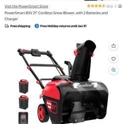 Snow Blowers 