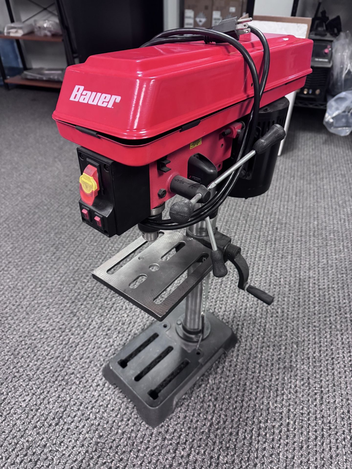 10in., 5-Speed Bench Drill Press With Light