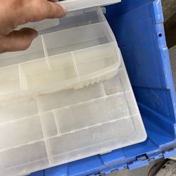 Clear storage containers