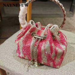 Diamond Tassle Bucket Bag