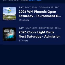 Phoenix Open Tickets