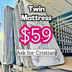 New mattresses  Twin mattress  Colchon individual  Colchones nuevos Twin beds  Camas twin 