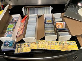 Huge Pokémon Card Collection Lot – 1000s of Cards – Mixed 151 Holos & Reverse Holos