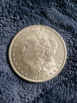 Morgan silver dollar