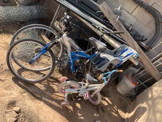 Bikes for sale need some little work but they are good