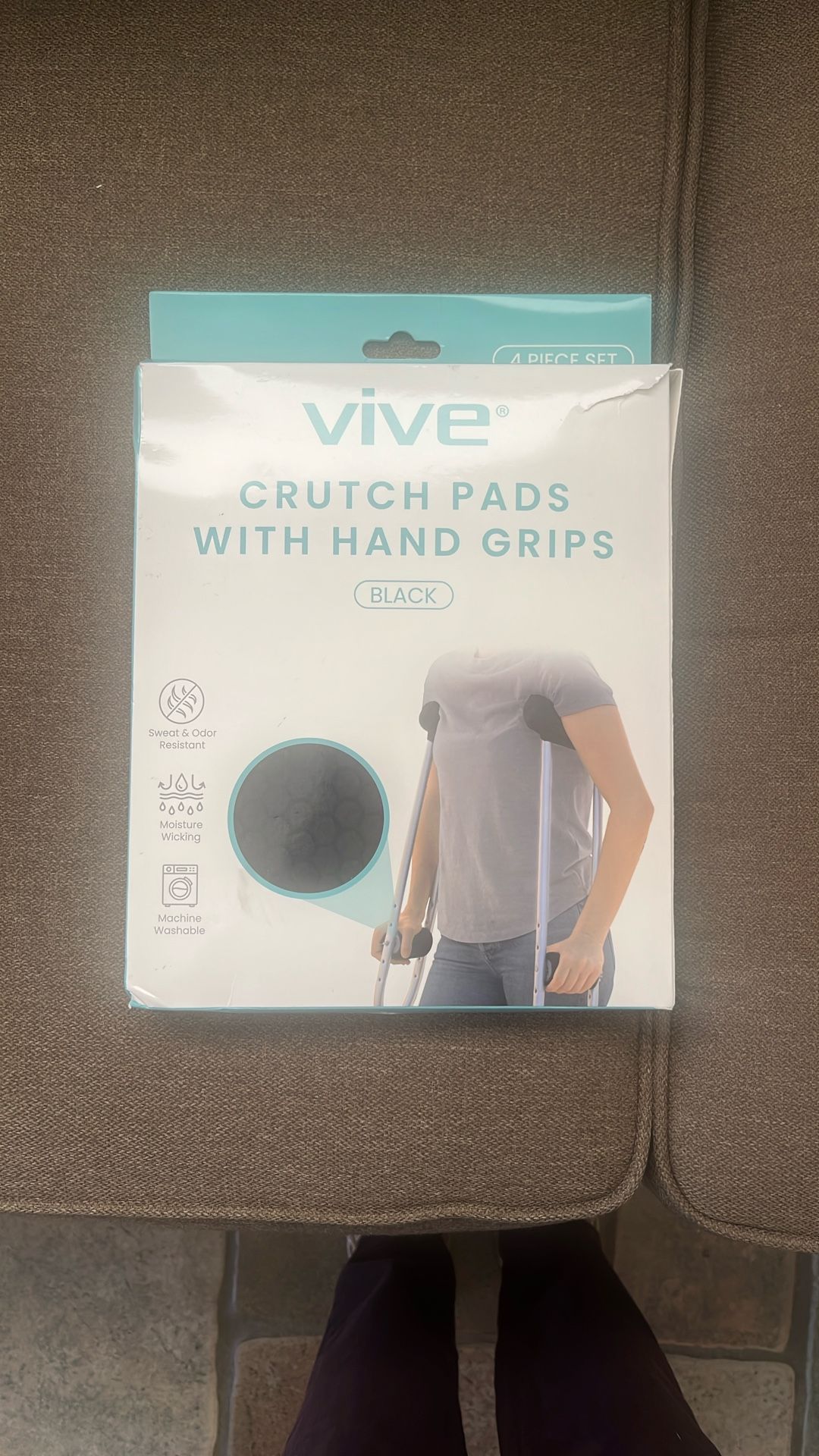 *BRAND NEW* Vive Crutch Pads & Hand Grips