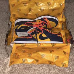 Nike Dunk Low Off-White University Gold