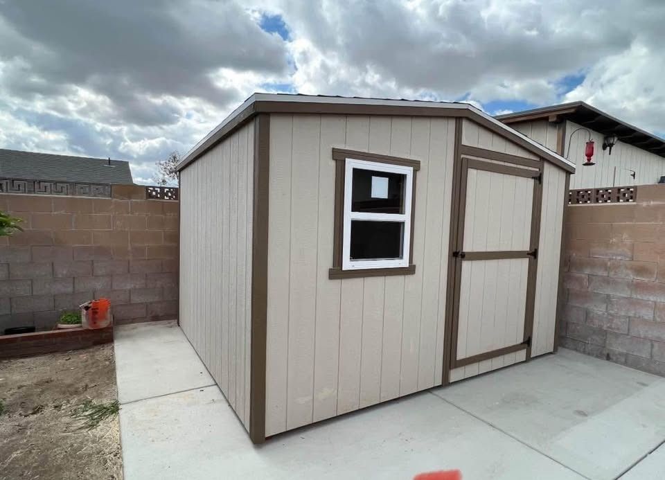 10x12 Sheds New Installed Like The Pic $2700 Shed Storage Casita