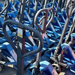 100s Of Uline Pallet Jacks $199-279 Used