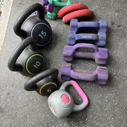 Dumbbells And Kettle Bells 