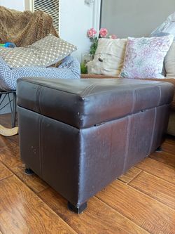 Dark Brown Ottoman