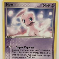 Pokemon Mew 111/100 Non Holo