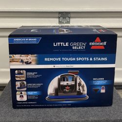 Bissell Little Green Portable Carpet & Upholstery Cleaner - Deep Clean Anywhere!