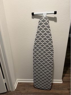 Better homes and garden ironing board and Black & Decker iron