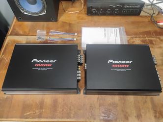 New 1000 watt Pioneer Amplifier