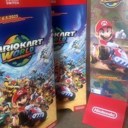 Super Mario Nintendo Displays