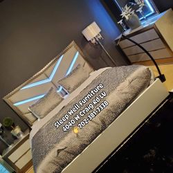 Queen, King Bed Frame 👉Furniture Sectional Bedroom, Dining Table Sets, Bunk Beds Avail 