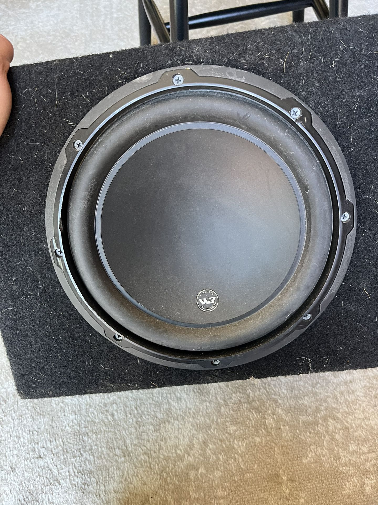 JL Audio W3  10” Subwoofer  And Amp