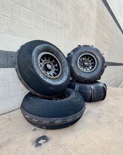 On-Sale METHOD 15x7 15x10 Beadlock Wheels & 35” 11 Paddle Tires For UTV SXS (We Finance)