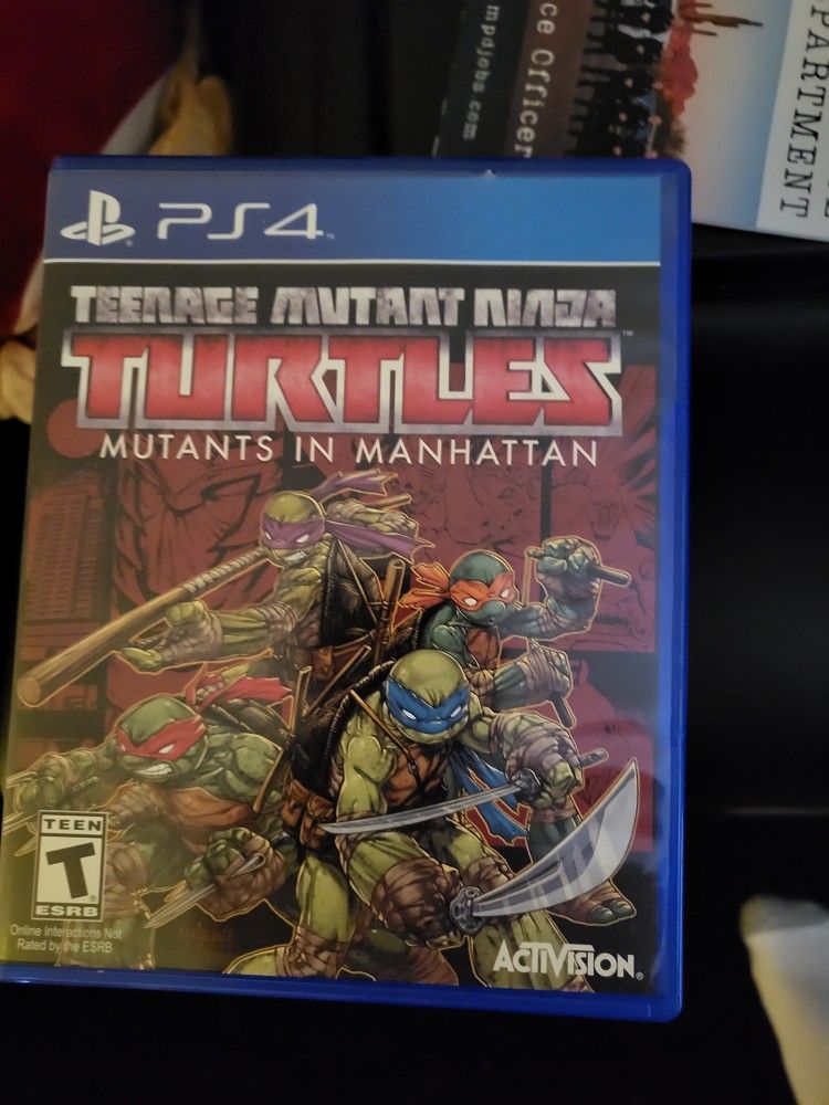 TMNT Mutants In Manhattan PS4