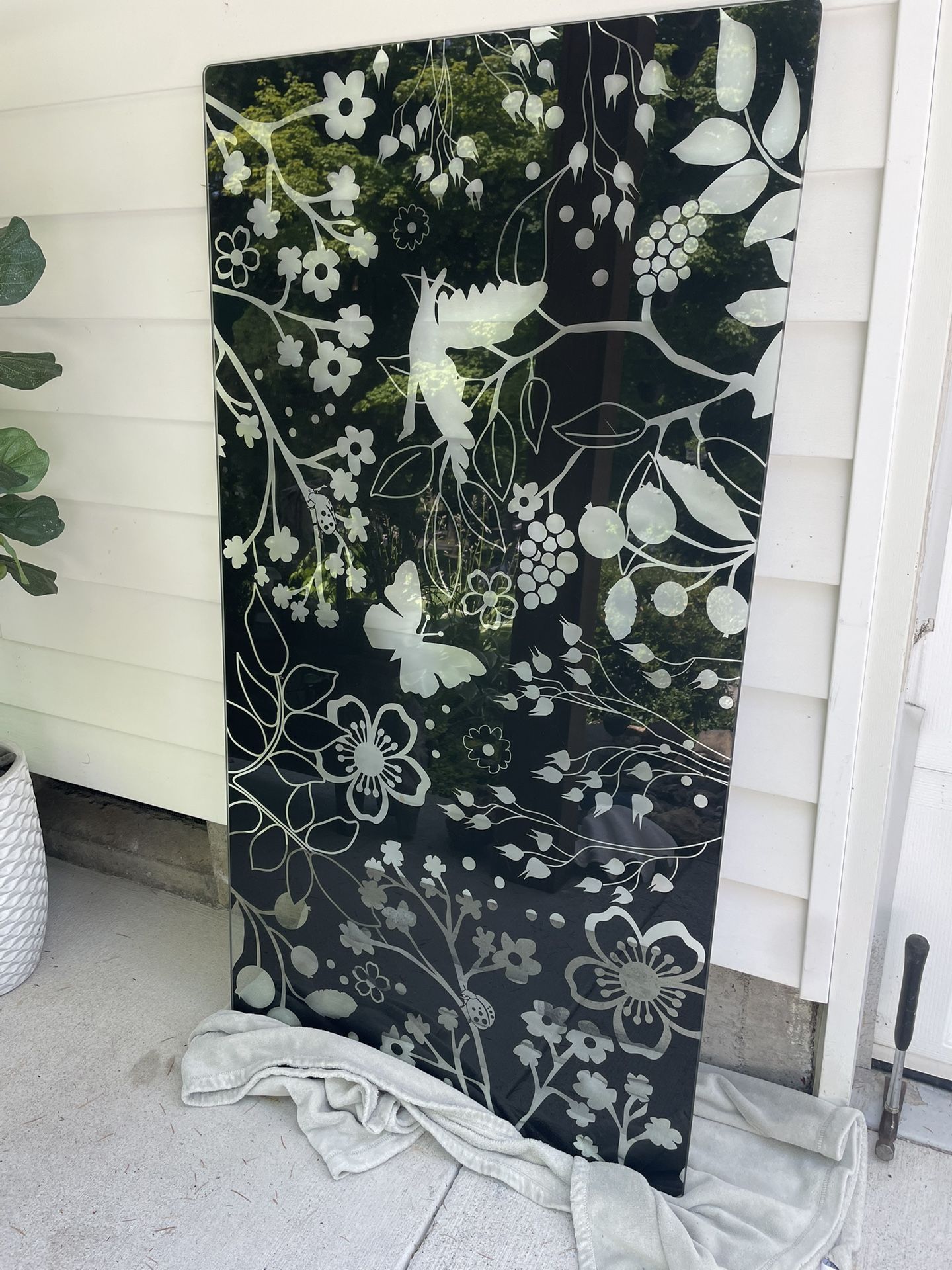IKEA Vika Glasholm Glass Table Top