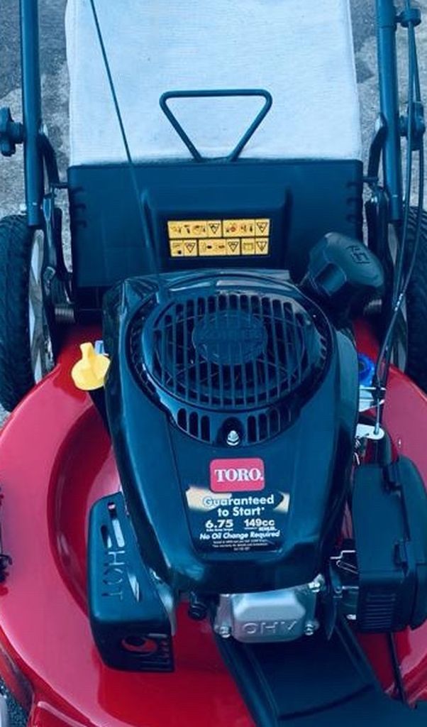 Toro lawn mower self propelled. Excellent condition. Works excellent. Firm price.