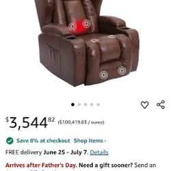 Power Lift Recliner Chair for Elderly with Massage and Heat, Electric Lift Recliner Chairs