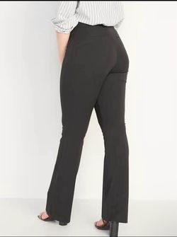 Size 8 Black old navy High-Waist Flare Dress Pants