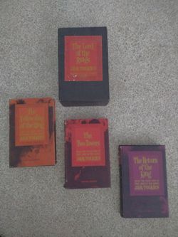 Lord of the Rings Box Set  Many pictures available upon request contact for details