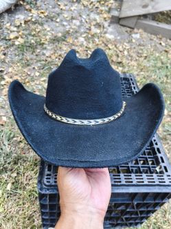 Summit Hat Co 7X Wool Felt Black Cowboy Western Hat