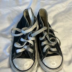 4YRS BOY’S MID CLASSIC BLACK CONVERSE