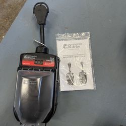 RV 30A portable EMS with surge protection