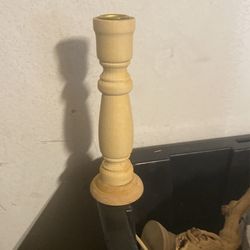 Wooden Candle Holders