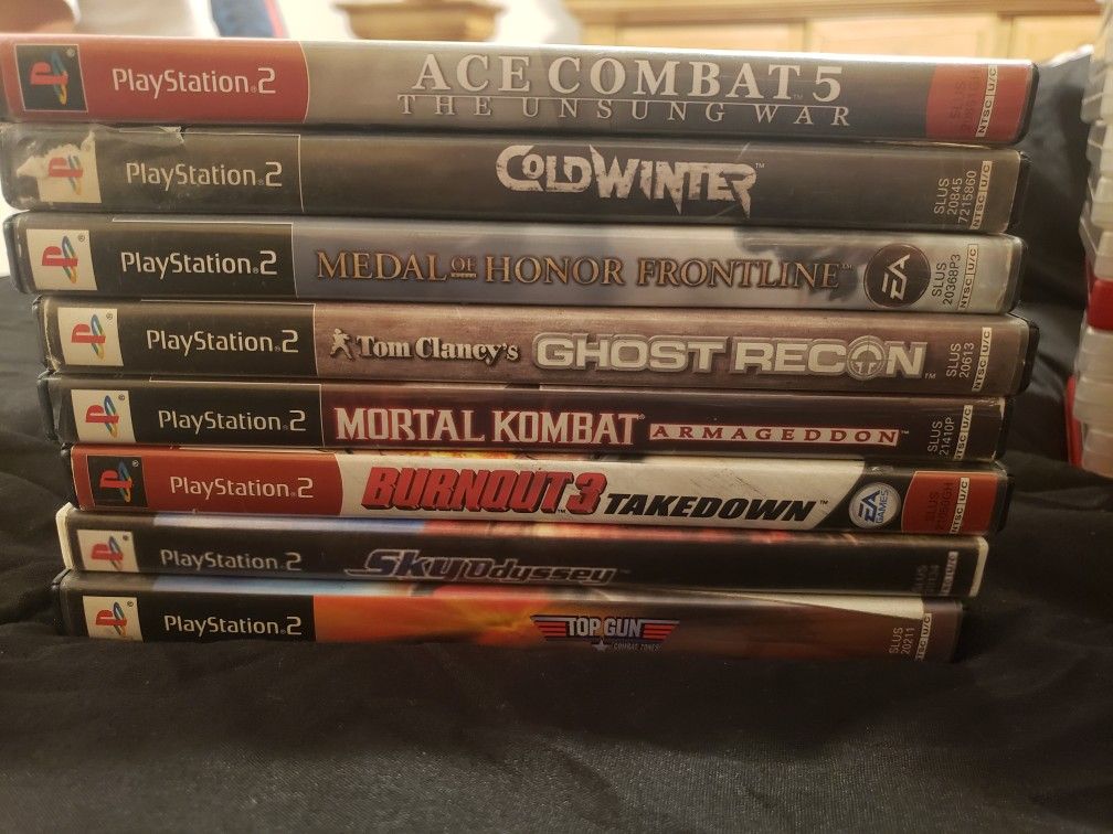 Ps2 and ps3 games