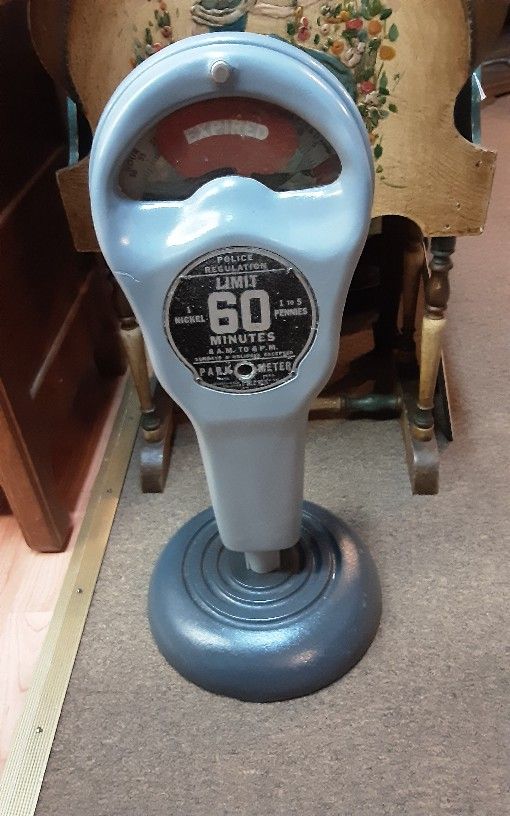 Parking Meter- Heavy Metal- Located In Shelton