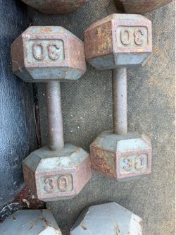 30 lbs dumbbells