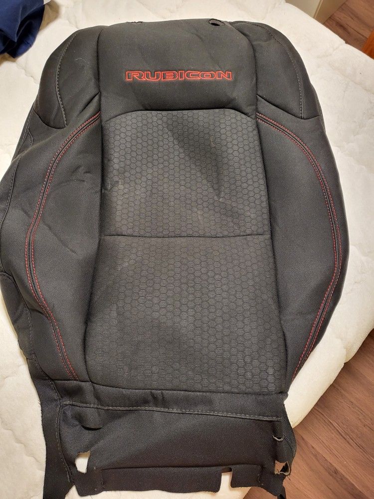 Jeep Wrangler Jl Rubicon Upper Seat Cover