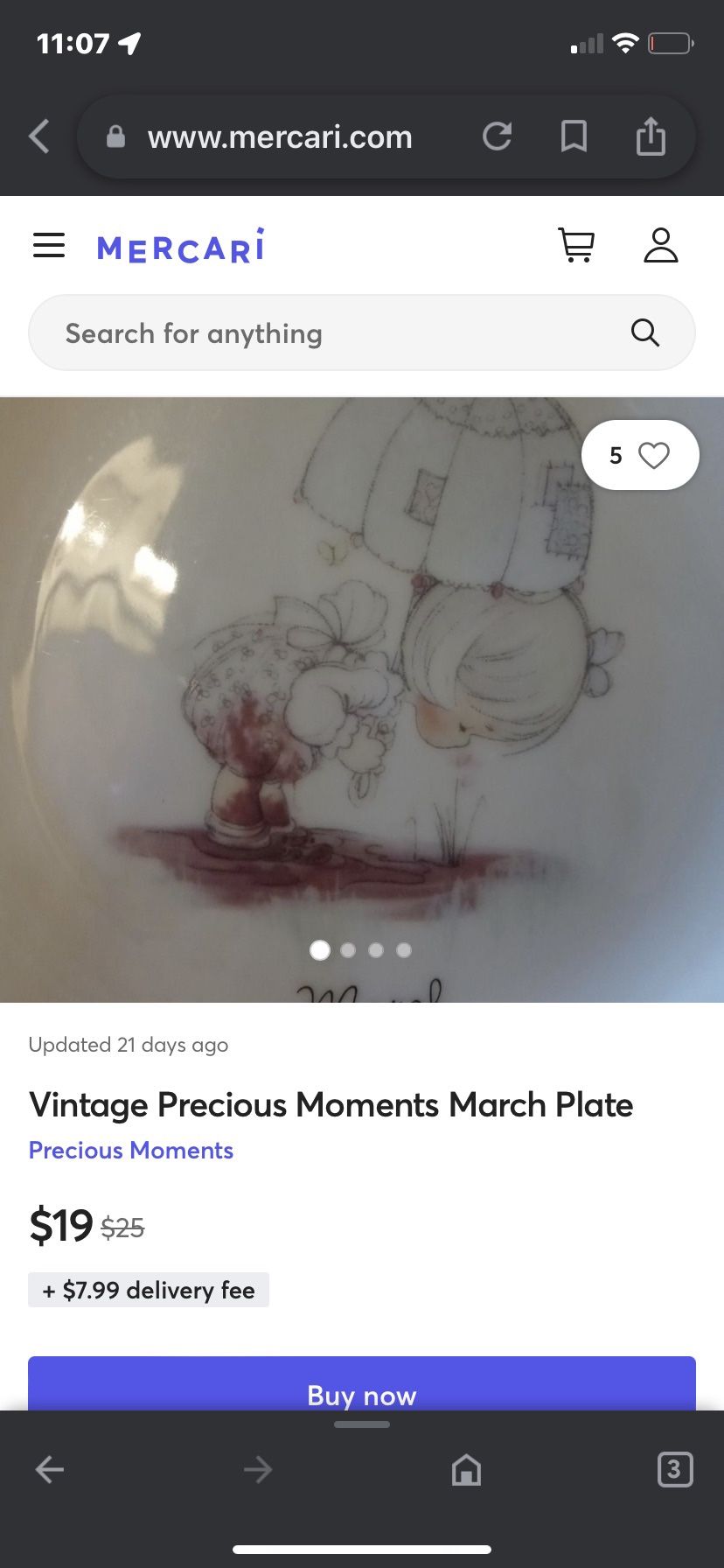 Precious Moments Plate